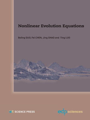cover image of Nonlinear Evolution Equations
